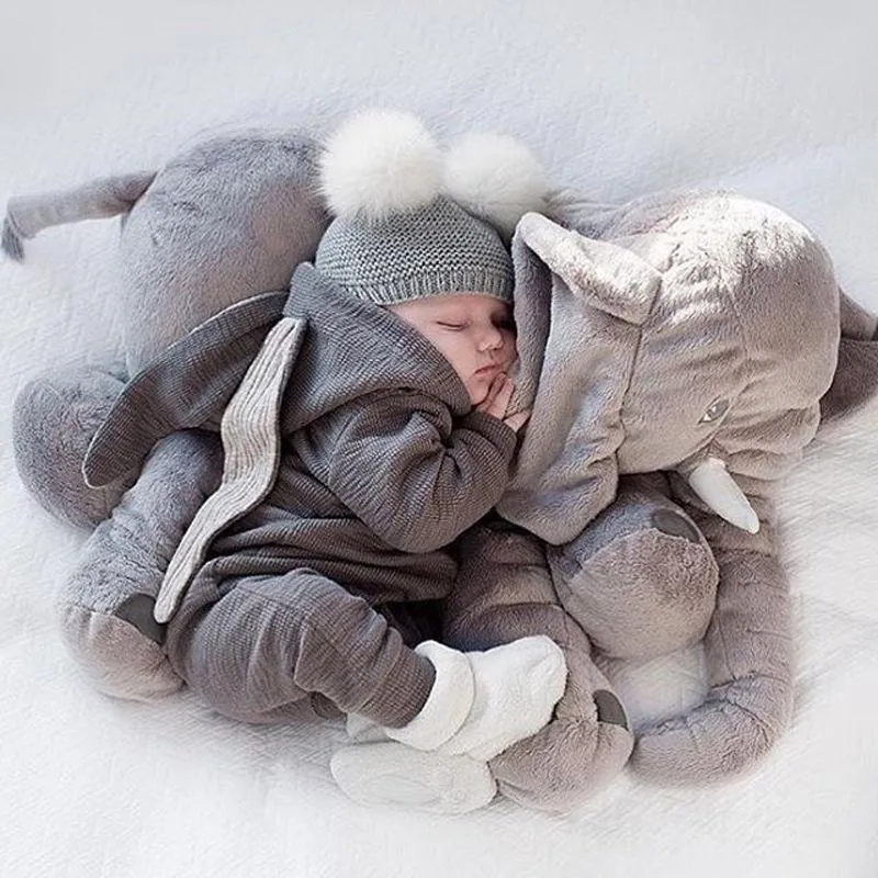 Cute Baby Clothing Set 3D Bunny Ear Romper Jumpsuit Playsuit Autumn Winter Warm Bebes Rompers One Piece