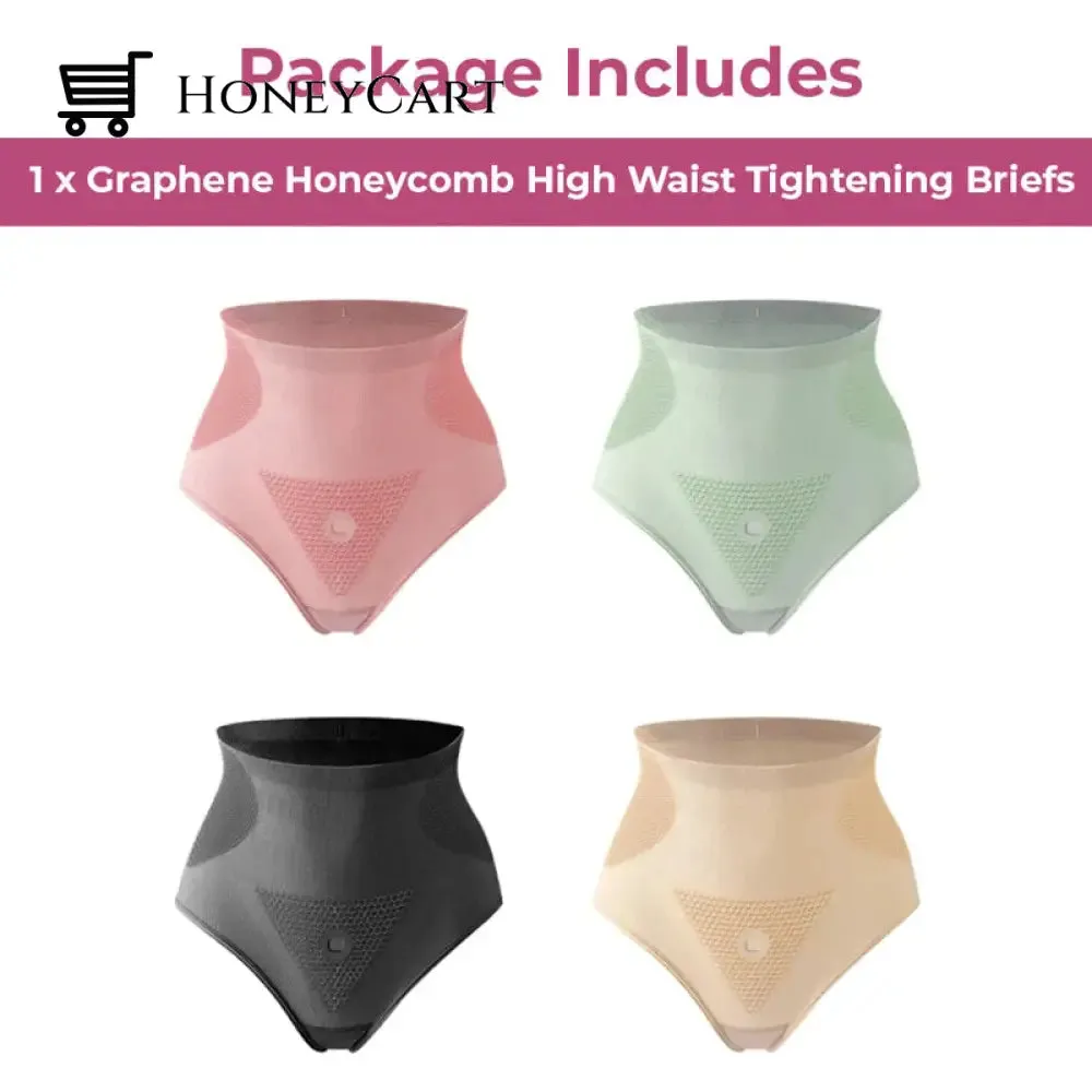 Graphene Honeycomb High Waist Tightening Briefs