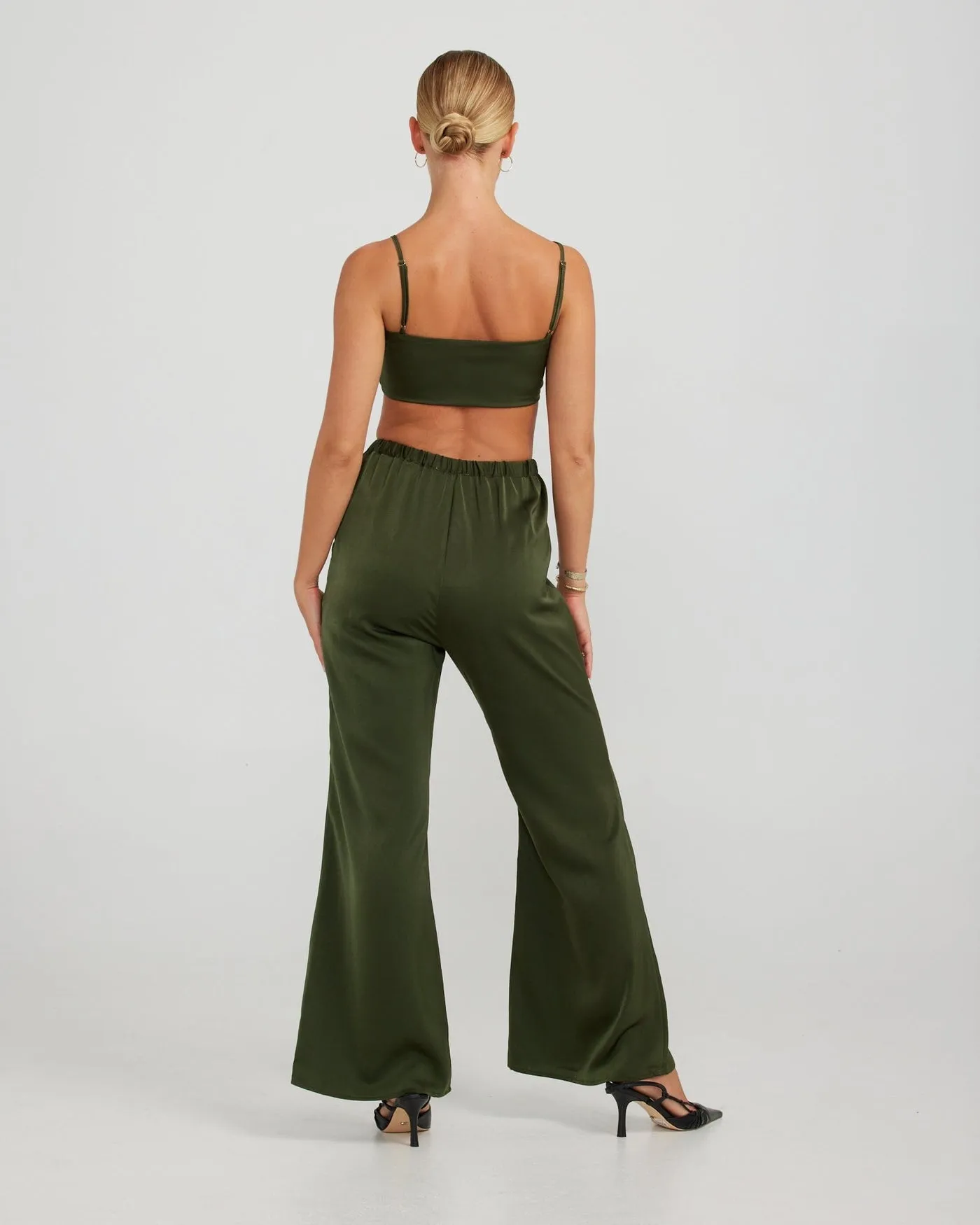 Rafaela Pant - Dark Olive