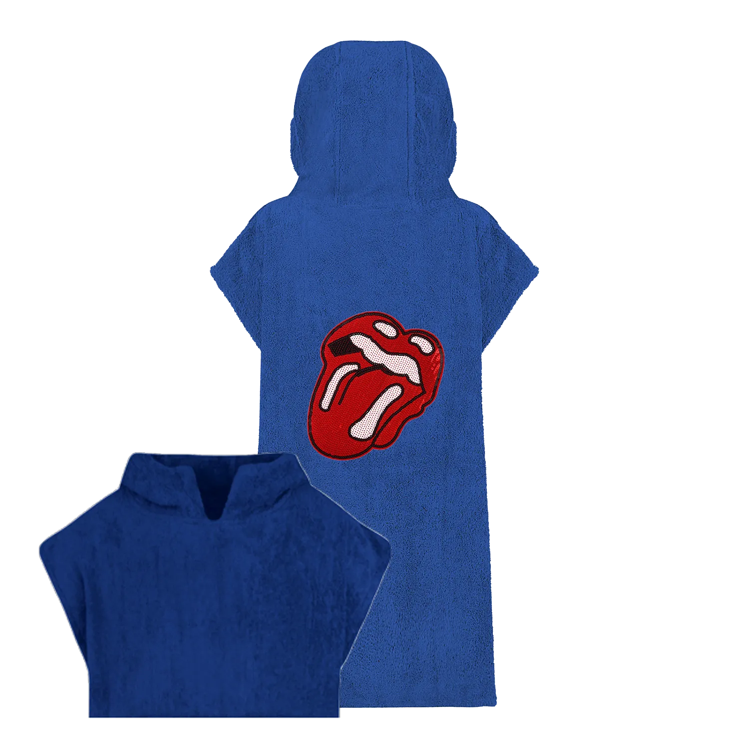 Sequin Rock'n'Roll Lips Beach Robe