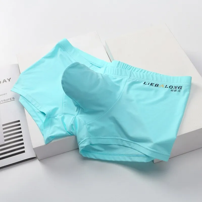 Solid Color Underwear Boxer