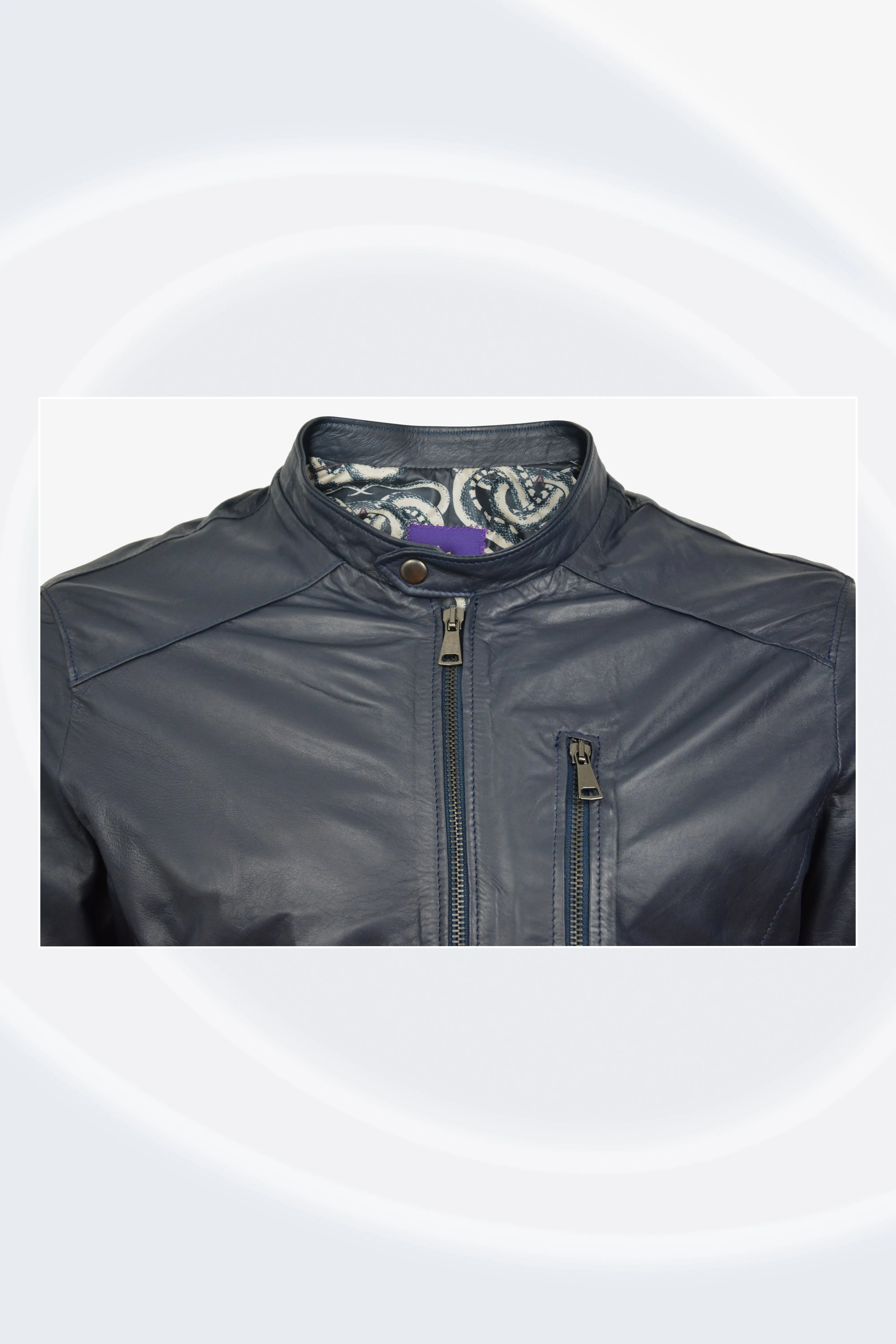 Tamponato Leather Jacket