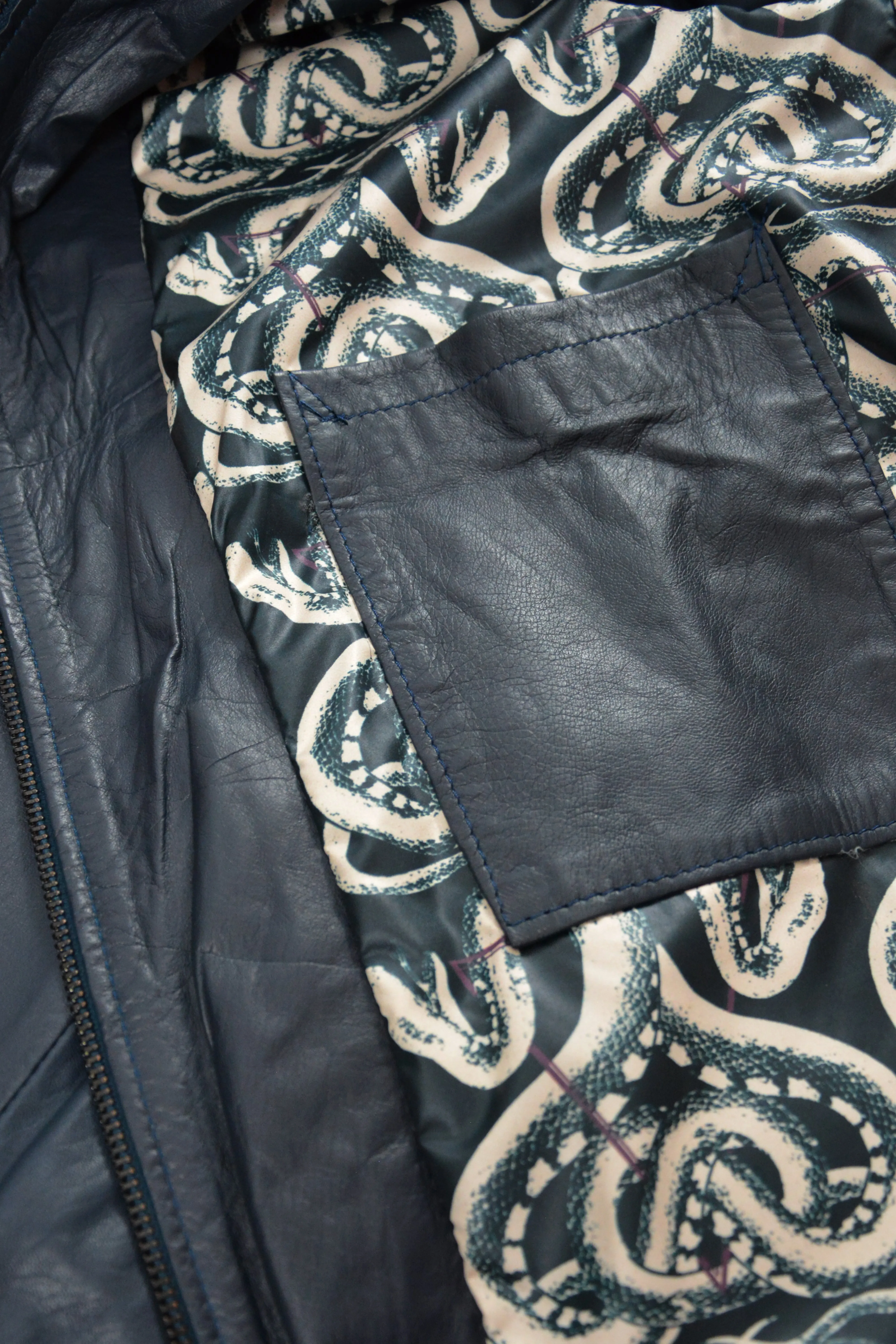 Tamponato Leather Jacket