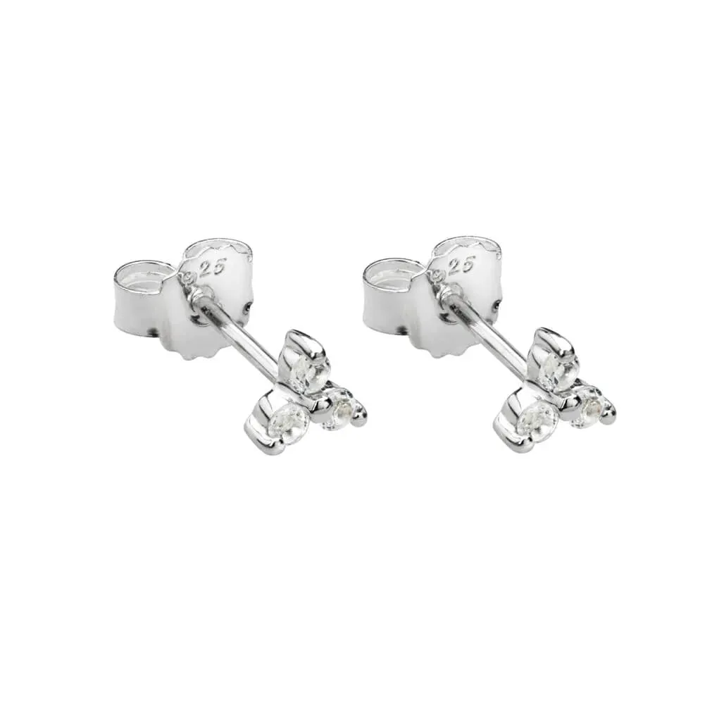 Trinity Studs | Sterling Silver