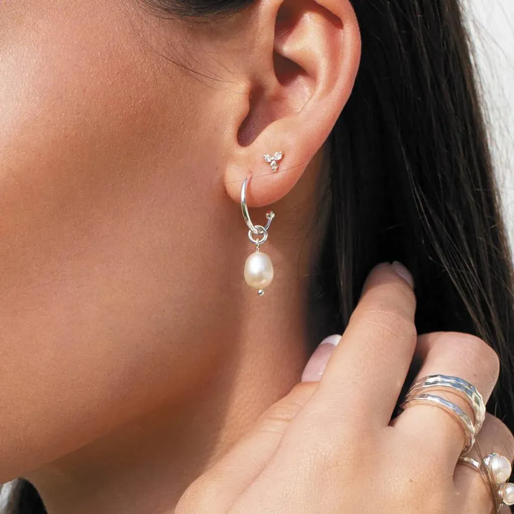 Trinity Studs | Sterling Silver