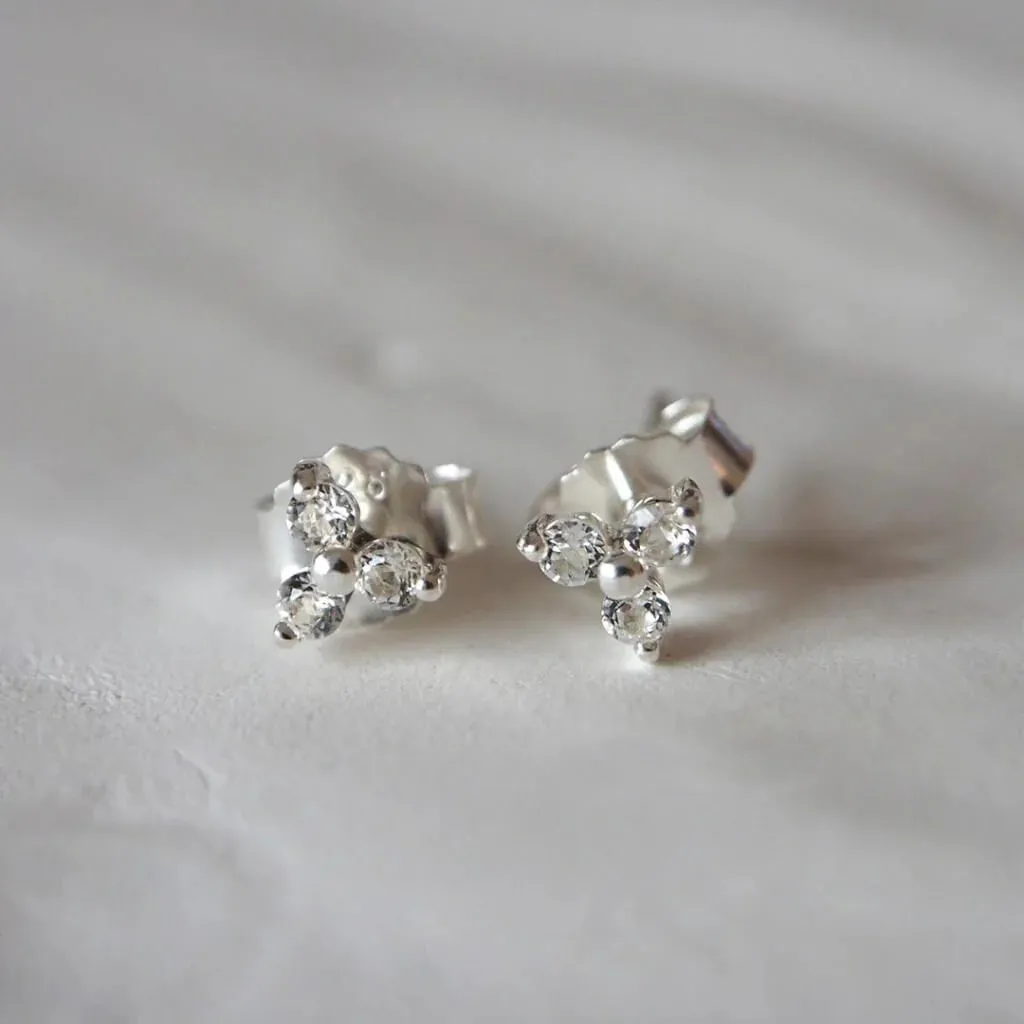 Trinity Studs | Sterling Silver