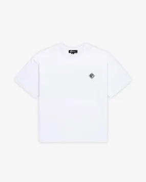 V-LOGO TEE WHITE