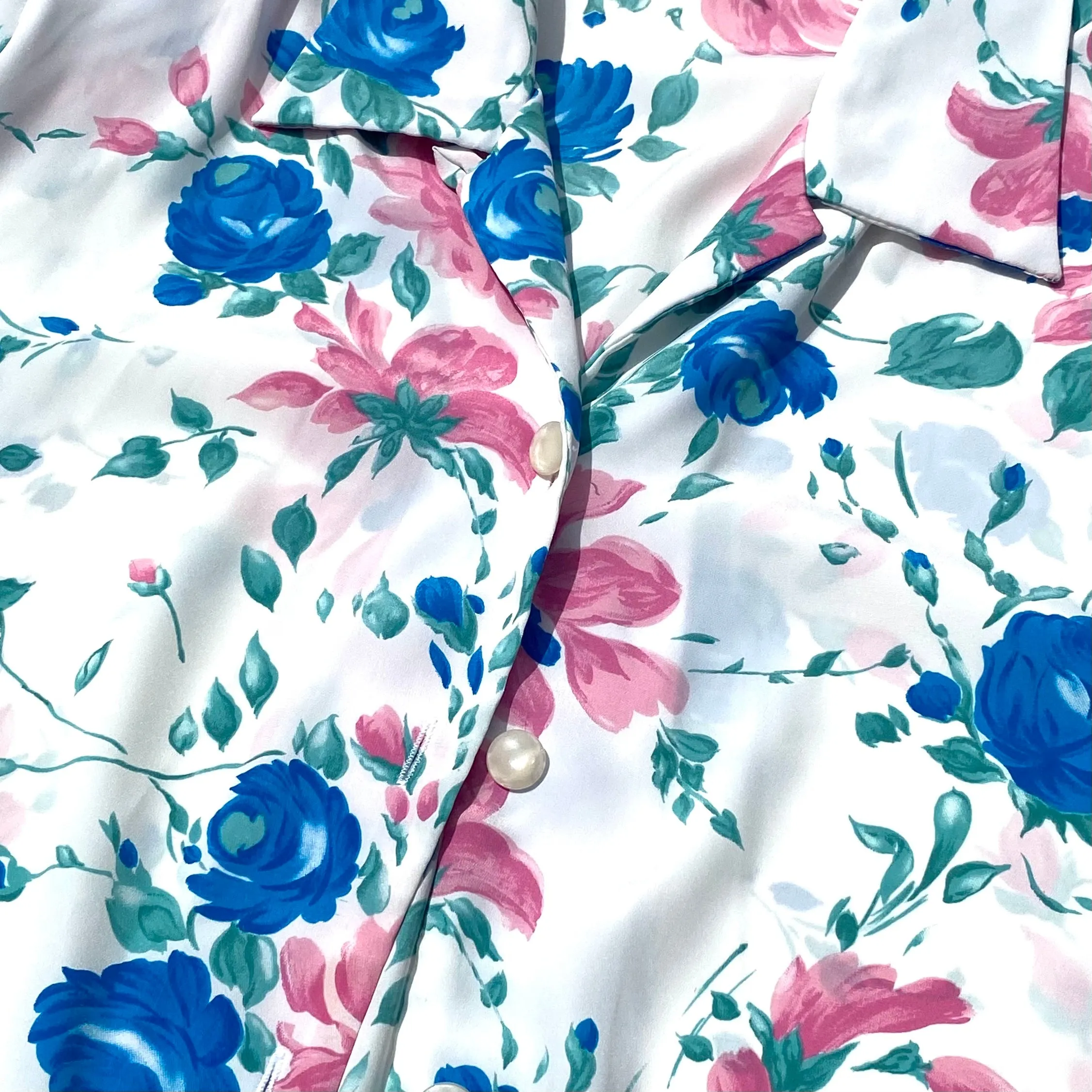 Vintage D'Allaird's Floral Button Up Short Sleeve Shirt