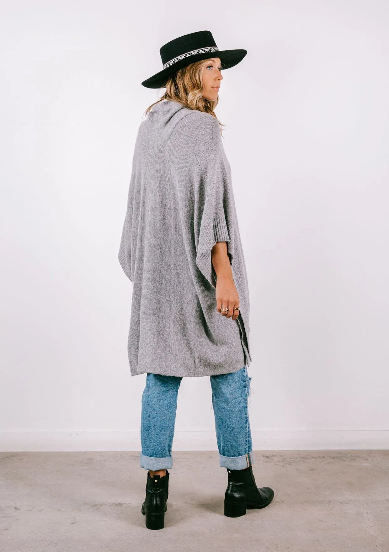 Woodland Pullover Sweater Poncho