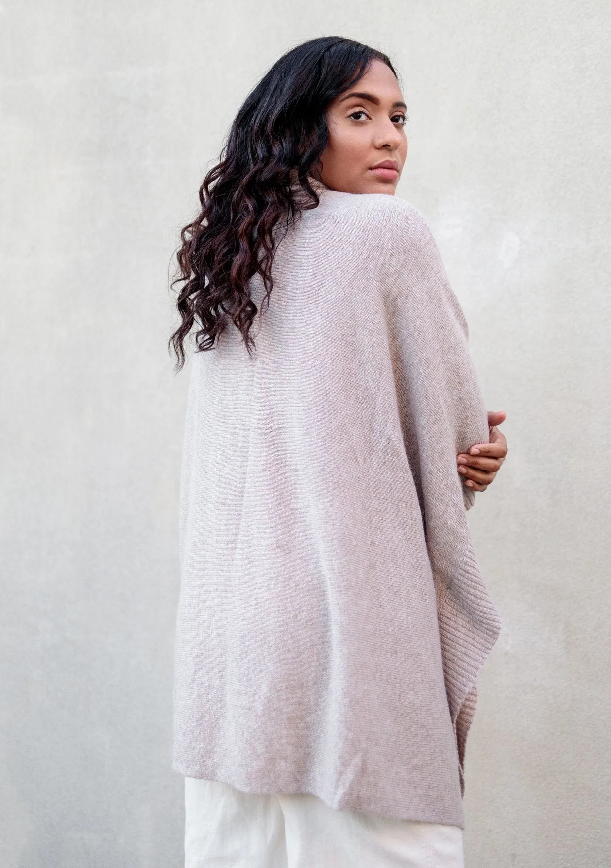 Woodland Pullover Sweater Poncho